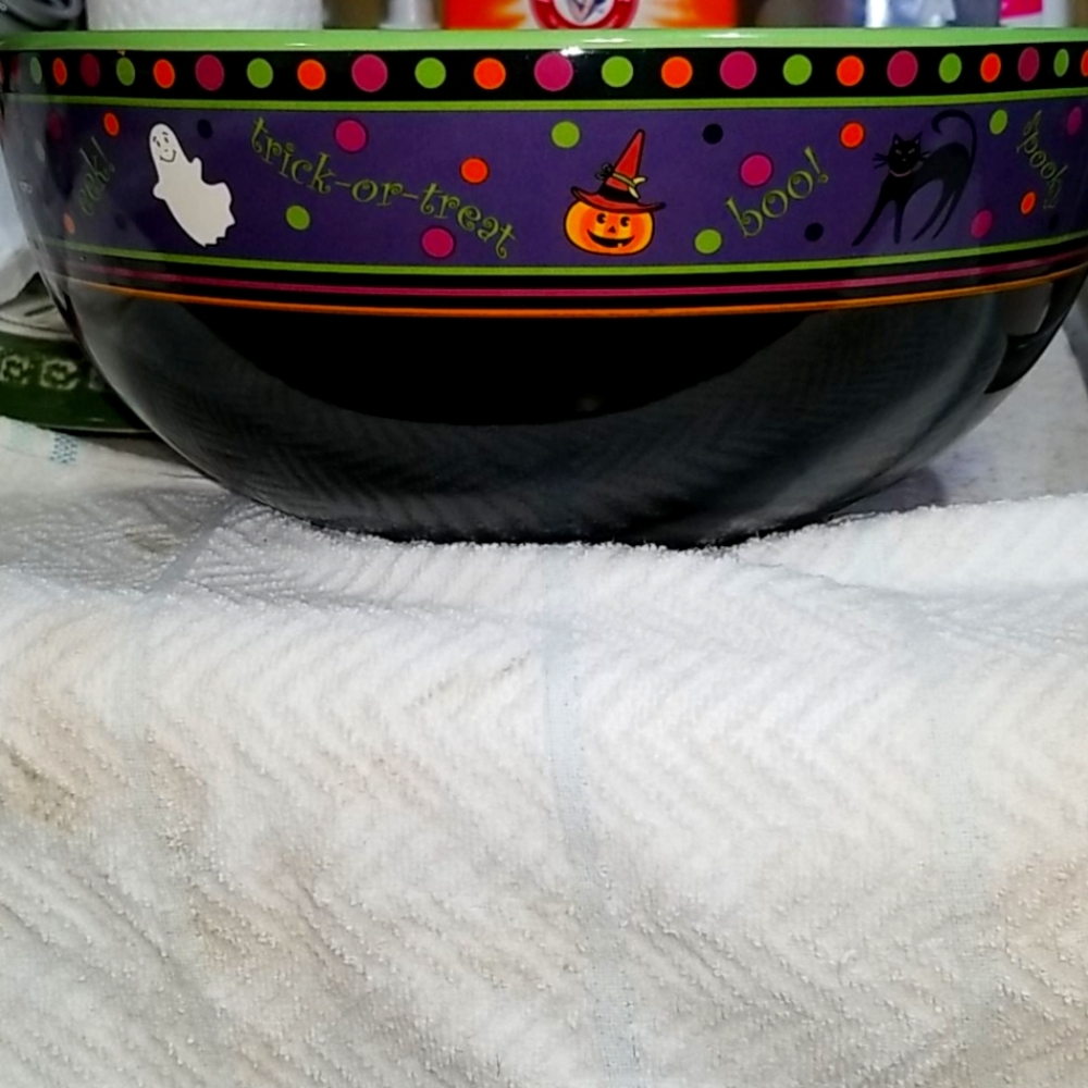 NWOT Longaberger halloween bowl
